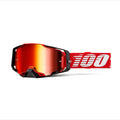 Googles 100% Armega Lente Espejo Roja