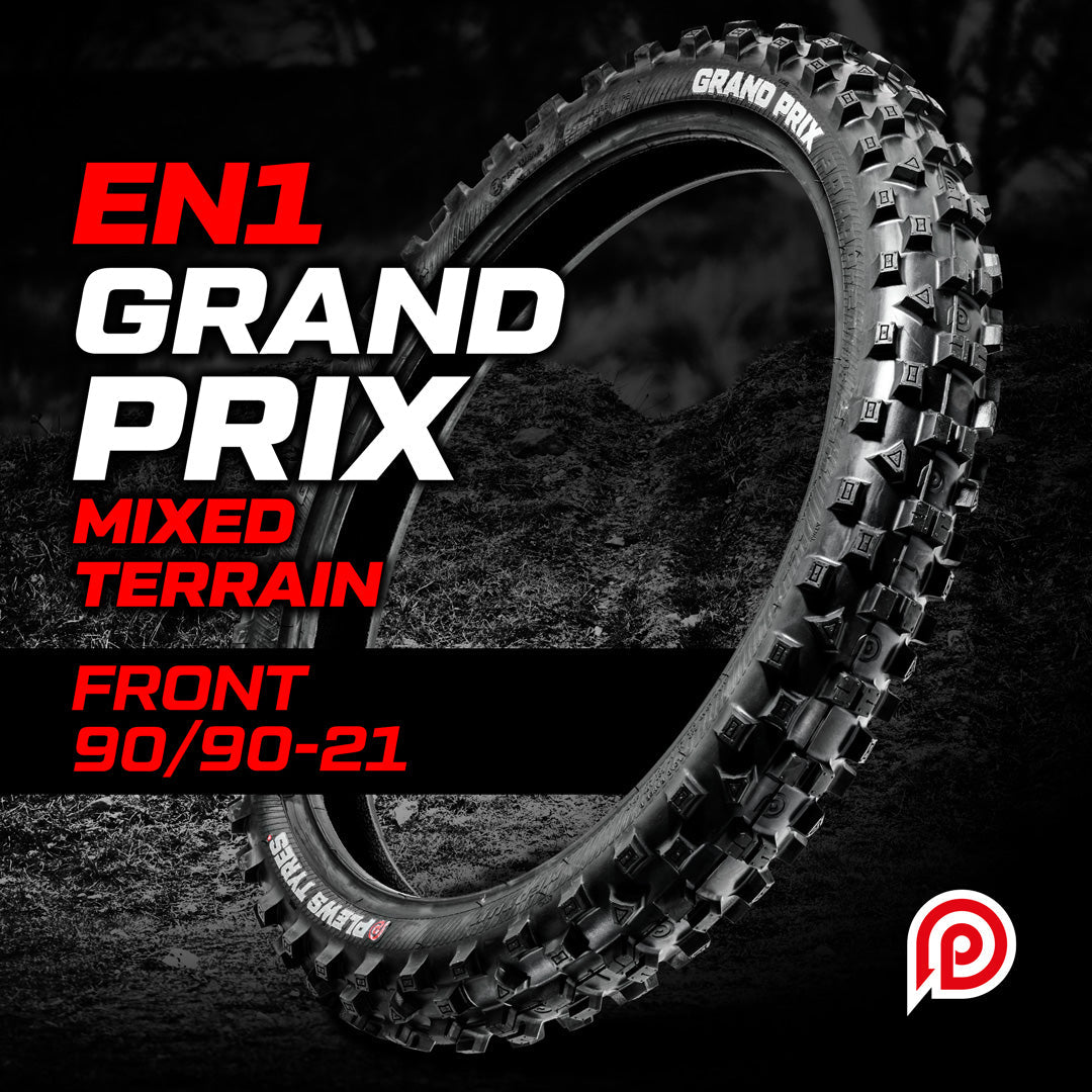 Llanta Delantera Plews Grand Prix FIM 90/90-21